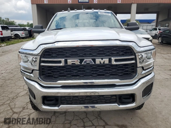 2020 Ram 2500 Tradesman with VIN 3C6UR5CJ0LG213966, listed as a Copart auction lot 56975045 with 53,035 mi miles and Salvage title. Bid and sale history available at DreamBid. Image 5.