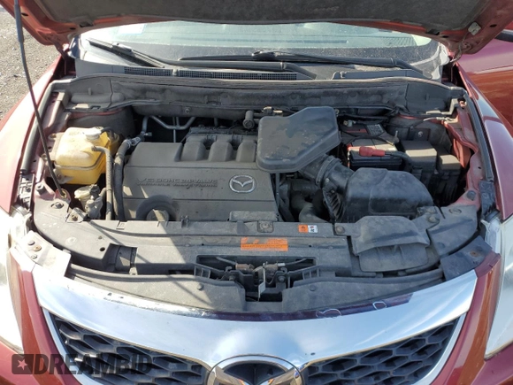 2012 Mazda CX-9 Grand Touring with VIN JM3TB3DA7C0368120, listed as a Copart auction lot 49294975 with 98,071 mi miles and Salvage Title. Bid and sale history available at DreamBid. Image 12.