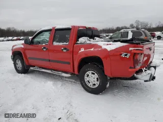 2008 Chevrolet Colorado LT w/1LT with VIN 1GCDT13E788161268, listed as a Copart auction lot 84145704 with 130,726 mi miles and Salvage Title. Bid and sale history available at carsss.com. Image 2.