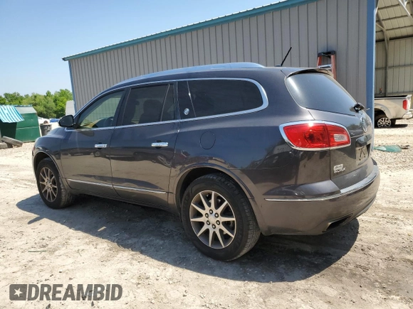 2013 Buick Enclave Leather with VIN 5GAKRCKD9DJ259989, listed as a Copart auction lot 52593795 with 0 mi miles and Non Repairable. Bid and sale history available at carsss.com. Image 2.