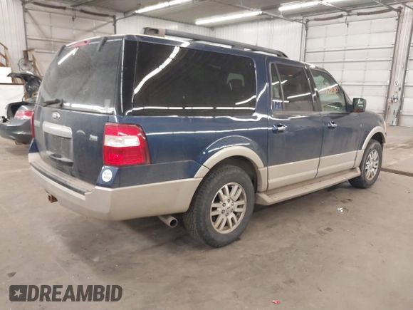 2009 Ford Expedition EL Eddie Bauer with VIN 1FMFK18569EB04353, listed as a IAAI auction lot 41772410 with 215,985 mi miles. Bid and sale history available at carsss.com. Image 4.