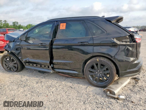 2020 Ford Edge SEL z VIN 2FMPK3J93LBB07159, wystawiony jako Copart lot #56991695 z przebiegiem Nie podano mil oraz Szkoda całkowita • Salvage title. Historia ofert i sprzedaży dostępna na DreamBid. Obrazek 2.