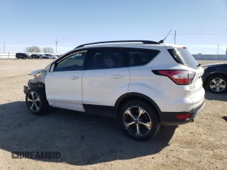 2018 Ford Escape SEL with VIN 1FMCU9HD6JUB52691, listed as a Copart auction lot 49399495 with 107,180 mi miles and Salvage Title. Bid and sale history available at carsss.com. Image 2.