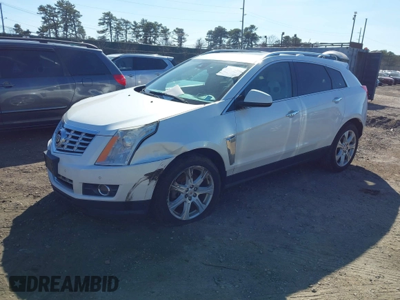 2015 Cadillac SRX Performance Collection with VIN 3GYFNFE35FS573814, listed as a IAAI auction lot 41770696 with 119,205 mi miles and . Bid and sale history available at DreamBid. Image 2.