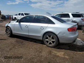 2009 Audi A4 Premium with VIN WAULF78K09N012608, listed as a Copart auction lot 61978525 with 140,078 mi miles and Salvage title. Bid and sale history available at DreamBid. Image 2.