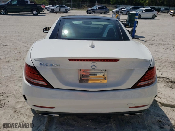 2018 Mercedes-Benz SLC with VIN WDDPK3JA6JF152323, listed as a Copart auction lot 51812223 with NaN miles. Bid and sale history available at carsss.com. Image 6.