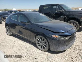2019 Mazda 3 with VIN JM1BPAJMXK1119554, listed as a Copart auction lot 63612595 with 78,812 mi miles and Salvage title. Bid and sale history available at DreamBid. Image 4.