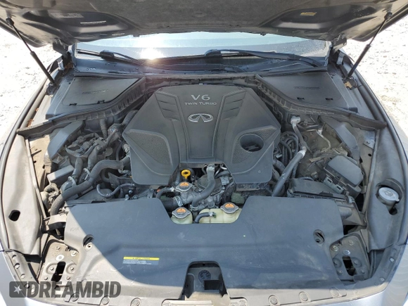 2019 Infiniti Q50 Luxe z VIN JN1EV7AR7KM592198, wystawiony jako Copart lot #59675934 z przebiegiem 97 104 mil mil oraz Czysty tytuł • Clean title. Historia ofert i sprzedaży dostępna na DreamBid. Obrazek 11.
