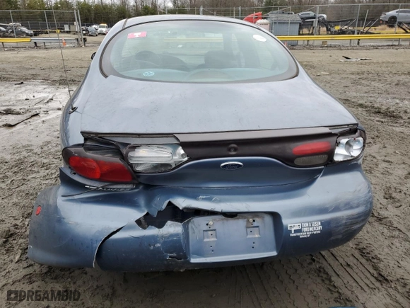 1999 Ford Taurus SE with VIN 1FAFP53U4XG150881, listed as a Copart auction lot 40964564 with 124,928 mi miles and Clean Title. Bid and sale history available at carsss.com. Image 6.