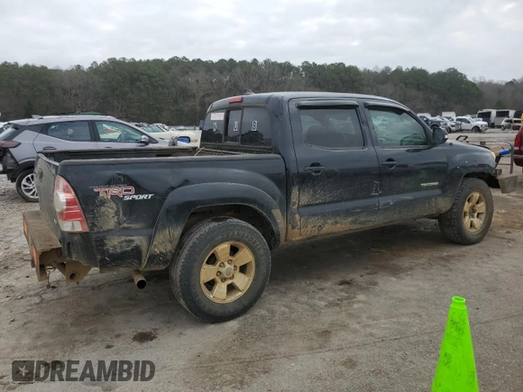 2012 Toyota Tacoma with VIN 5TFLU4EN8CX028993, listed as a Copart auction lot 43585645 with 306,372 mi miles and Salvage title. Bid and sale history available at DreamBid. Image 3.