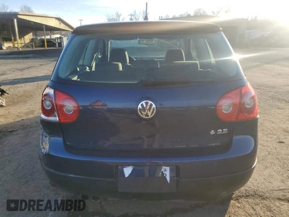 2008 Volkswagen Rabbit S с VIN WVWAB71K48W136325, выставлен на аукционе Copart как лот 82622124 с пробегом 129 104 миль миль и Списание • Salvage title. История ставок и продаж доступна на DreamBid. Изображение 6.
