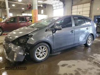 2012 Toyota Prius Two with VIN JTDZN3EU9C3044510, listed as a Copart auction lot 57397995 with 120,643 mi miles and Salvage Title. Bid and sale history available at DreamBid. Image 1.