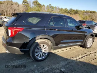 2023 Ford Explorer Limited with VIN 1FMSK8FH9PGC05635, listed as a Copart auction lot 43993395 with 6,622 mi miles and Salvage Title. Bid and sale history available at carsss.com. Image 3.