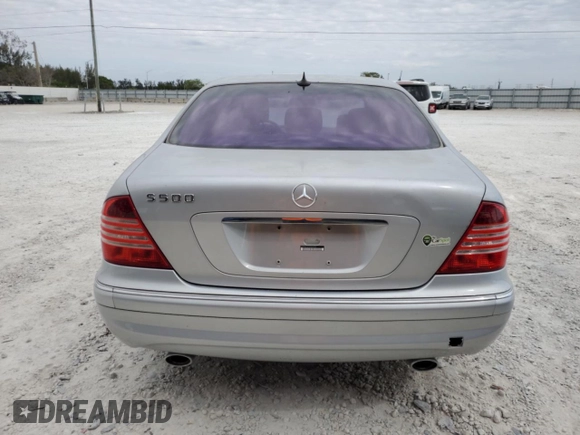 2003 Mercedes-Benz S-Class 5.0L with VIN WDBNG75J73A342974, listed as a Copart auction lot 49334955 with 134,905 mi miles and Clean Title. Bid and sale history available at carsss.com. Image 6.