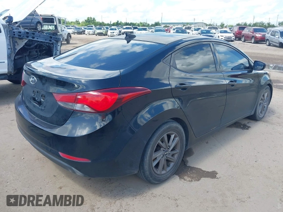 2016 Hyundai Elantra SE with VIN 5NPDH4AE0GH712842, listed as a IAAI auction lot 42602307 with 250,480 mi miles and . Bid and sale history available at DreamBid. Image 4.