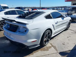 2021 Ford Mustang GT with VIN 1FA6P8CF8M5156290, listed as a IAAI auction lot 41277660 with 28,818 mi miles. Bid and sale history available at carsss.com. Image 4.