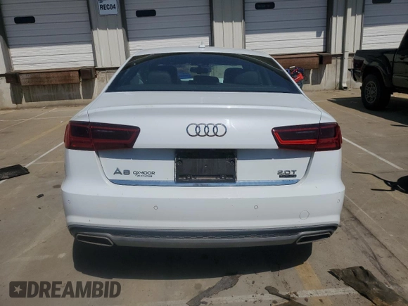 2016 Audi A6 Premium Plus with VIN WAUGFAFC0GN070970, listed as a Copart auction lot 56362975 with 102,499 mi miles and Salvage title. Bid and sale history available at DreamBid. Image 6.