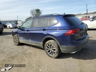 2021 Volkswagen Tiguan S with VIN 3VV1B7AX1MM155518, listed as a Copart auction lot 88461765 with 65,248 mi miles and Salvage Title. Bid and sale history available at DreamBid. Image 2.