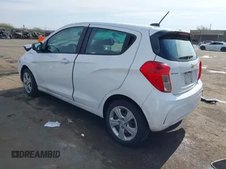 2022 Chevrolet Spark LS with VIN KL8CB6SA3NC036523, listed as a IAAI auction lot 41421387 with 59,801 mi miles and . Bid and sale history available at DreamBid. Image 3.