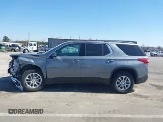 2021 Chevrolet Traverse LT Cloth with VIN 1GNEVGKW1MJ197818, listed as a IAAI auction lot 41781257 with 57,334 mi miles. Bid and sale history available at carsss.com. Image 15.