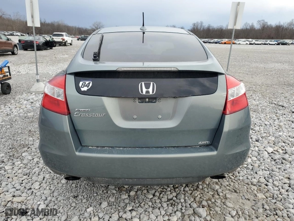 2010 Honda Accord Crosstour EX-L with VIN 5J6TF2H53AL000172, listed as a Copart auction lot 47412605 with 132,307 mi miles and Salvage Title. Bid and sale history available at carsss.com. Image 6.