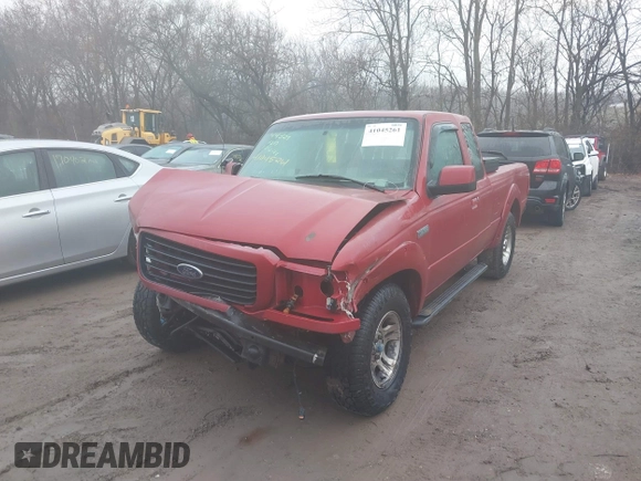 2009 Ford Ranger XLT with VIN 1FTYR44E79PA69116, listed as a IAAI auction lot 41045261 with 118,649 mi miles. Bid and sale history available at carsss.com. Image 19.