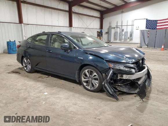 2018 Honda Clarity Plug-In Hybrid with VIN JHMZC5F16JC012163, listed as a Copart auction lot 75495544 with 112,963 mi miles and Salvage Title. Bid and sale history available at carsss.com. Image 4.
