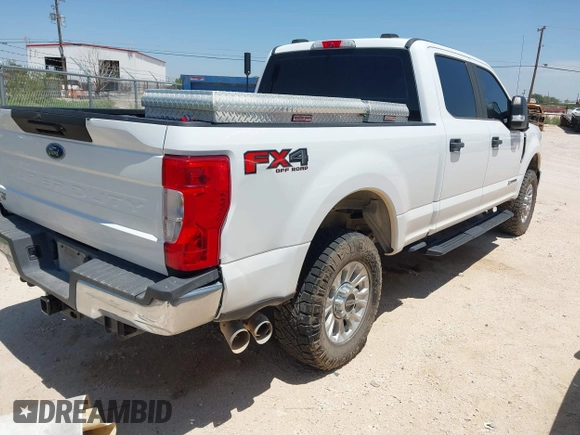 2020 Ford F-250 XL with VIN 1FT7W2BT2LED60958, listed as a IAAI auction lot 42661421 with 107,199 mi miles and . Bid and sale history available at DreamBid. Image 4.