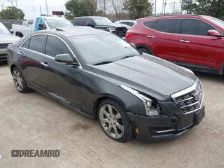 2016 Cadillac ATS Sedan Luxury Collection AWD with VIN 1G6AH5RX1G0106948, listed as a IAAI auction lot 41349256 with 134,553 mi miles. Bid and sale history available at carsss.com. Image 1.