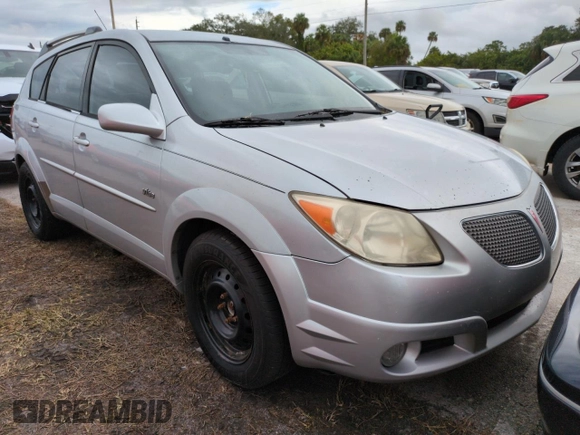 2005 Pontiac Vibe with VIN 5Y2SL63845Z409089, listed as a Copart auction lot 74510284 with 0 mi miles and Salvage Title. Bid and sale history available at carsss.com. Image 5.