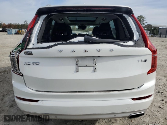 2016 Volvo XC90 Momentum with VIN YV4102XK3G1067927, listed as a Copart auction lot 82564614 with 89,385 mi miles and Salvage Title. Bid and sale history available at carsss.com. Image 6.
