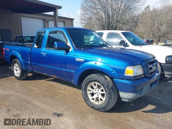 2010 Ford Ranger XLT with VIN 1FTLR4FE3APA61591, listed as a IAAI auction lot 41511654 with 187,677 mi miles. Bid and sale history available at carsss.com. Image 1.