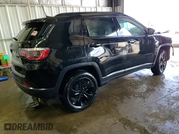 2018 Jeep Compass Latitude with VIN 3C4NJDBB5JT394687, listed as a Copart auction lot 50236165 with 50,070 mi miles and Salvage Title. Bid and sale history available at carsss.com. Image 15.