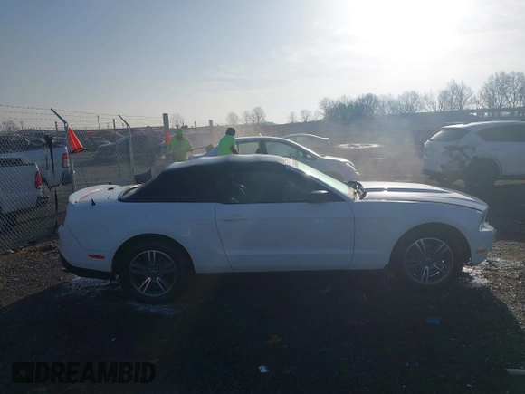 2012 Ford Mustang V6 with VIN 1ZVBP8EM0C5212707, listed as a IAAI auction lot 41775024 with 144,116 mi miles and . Bid and sale history available at carsss.com. Image 13.