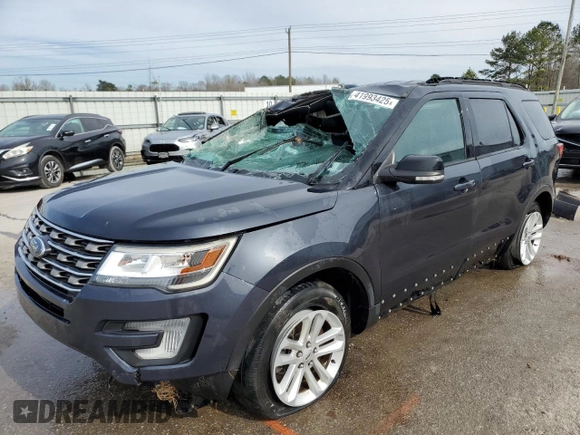 2017 Ford Explorer XLT with VIN 1FM5K7D86HGD97821, listed as a Copart auction lot 41993425 with 113,240 mi miles and Non Repairable. Bid and sale history available at DreamBid. Image 1.