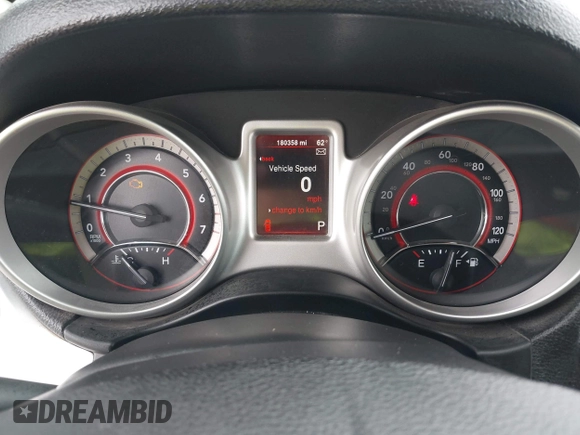 2015 Dodge Journey SXT с VIN 3C4PDCBG3FT628015, выставлен на аукционе IAAI как лот 42161524 с пробегом 180 358 миль миль и . История ставок и продаж доступна на DreamBid. Изображение 7.