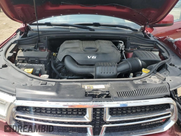 2015 Dodge Durango SXT with VIN 1C4RDJAG0FC120787, listed as a Copart auction lot 59395095 with 125,223 mi miles and Salvage title. Bid and sale history available at DreamBid. Image 12.