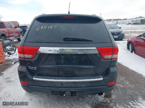 2012 Jeep Grand Cherokee Limited with VIN 1C4RJFBGXCC179054, listed as a IAAI auction lot 41729596 with 207,257 mi miles. Bid and sale history available at carsss.com. Image 15.