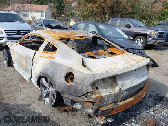 2022 Ford Mustang GT with VIN 1FA6P8CF2N5134982, listed as a IAAI auction lot 41836592 with Not provided miles and . Bid and sale history available at DreamBid. Image 3.