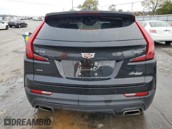 2021 Cadillac XT4 AWD Luxury with VIN 1GYFZBR45MF010862, listed as a Copart auction lot 73119644 with 41,436 mi miles and Salvage Title. Bid and sale history available at carsss.com. Image 6.
