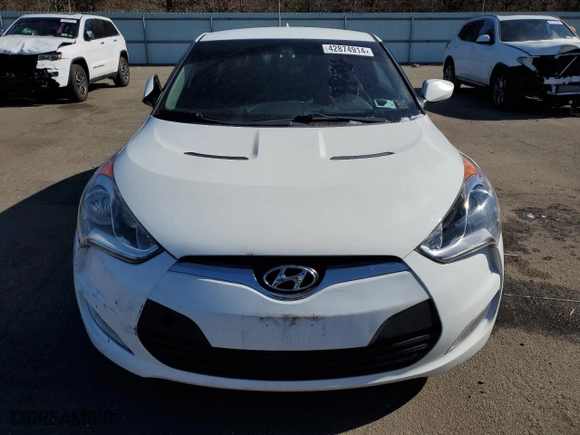 2015 Hyundai Veloster RE:FLEX with VIN KMHTC6AD1FU225582, listed as a Copart auction lot 64731024 with 125,783 mi miles and Non Repairable. Bid and sale history available at carsss.com. Image 5.