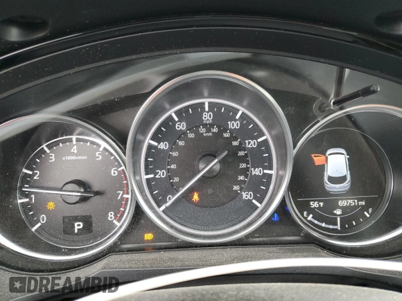 2018 Mazda CX-9 Grand Touring with VIN JM3TCADY2J0209260, listed as a Copart auction lot 44524423 with 69,751 mi miles and Salvage title. Bid and sale history available at DreamBid. Image 9.