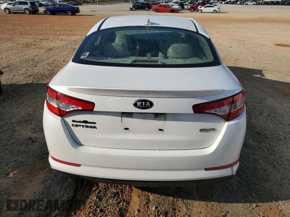 2013 Kia Optima Hybrid LX with VIN KNAGM4AD4D5058162, listed as a Copart auction lot 71489384 with 86,981 mi miles and Salvage Title. Bid and sale history available at carsss.com. Image 6.