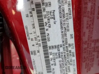 2016 Ford Focus SE with VIN 1FADP3F28GL221688, listed as a Copart auction lot 61846645 with 82,934 mi miles and Salvage title. Bid and sale history available at DreamBid. Image 13.