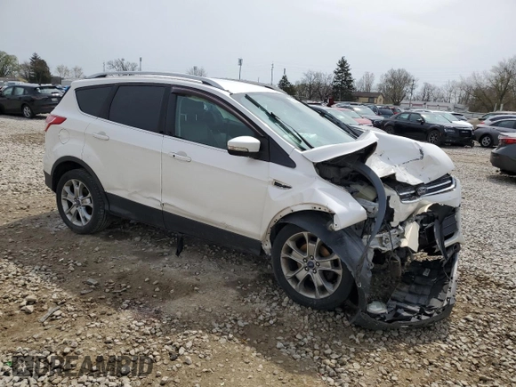 2014 Ford Escape Titanium with VIN 1FMCU0JX3EUB26510, listed as a Copart auction lot 51333175 with 250,394 mi miles and Salvage Title. Bid and sale history available at carsss.com. Image 4.