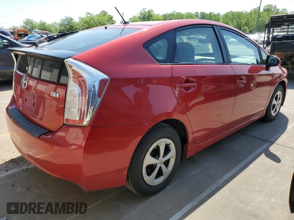 2012 Toyota Prius One with VIN JTDKN3DU4C5478924, listed as a Copart auction lot 56306605 with 179,122 mi miles and Clean Title. Bid and sale history available at DreamBid. Image 3.