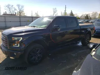 2017 Ford F-150 XL с VIN 1FTFW1EF9HFB24725, выставлен на аукционе Copart как лот 56183855 с пробегом 196 780 миль миль и Чистый • Clean title. История ставок и продаж доступна на DreamBid. Изображение 1.