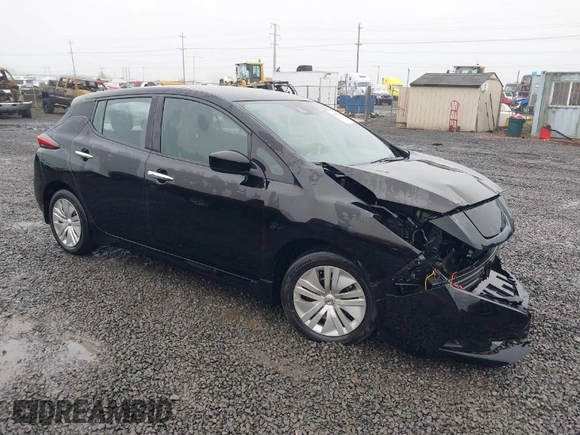 2022 Nissan LEAF S with VIN 1N4AZ1BV1NC562025, listed as a IAAI auction lot 41355907 with 26,350 mi miles and . Bid and sale history available at DreamBid. Image 1.