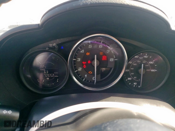 2017 FIAT 124 Spider Elaborazione Abarth z VIN JC1NFAEK0H0105912, wystawiony jako Copart lot #53077885 z przebiegiem 72 652 mil mil oraz Szkoda całkowita • Salvage title. Historia ofert i sprzedaży dostępna na DreamBid. Obrazek 9.