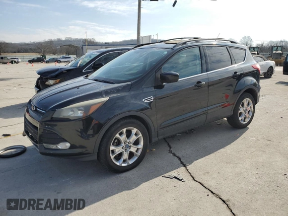 2013 Ford Escape SE with VIN 1FMCU0GX2DUB77759, listed as a Copart auction lot 42611795 with 165,485 mi miles and Salvage Title. Bid and sale history available at DreamBid. Image 1.
